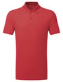 Heren Sport Polo Recycle Asquith & Fox AQ001 Rood